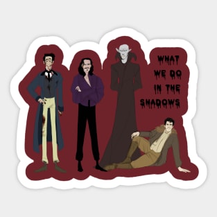 what we do in the shadows - original Sticker